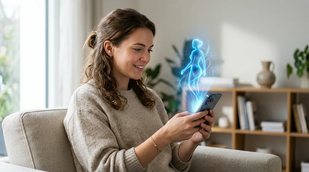 Compagnon virtuel IA avec fonctionnalités multimodales