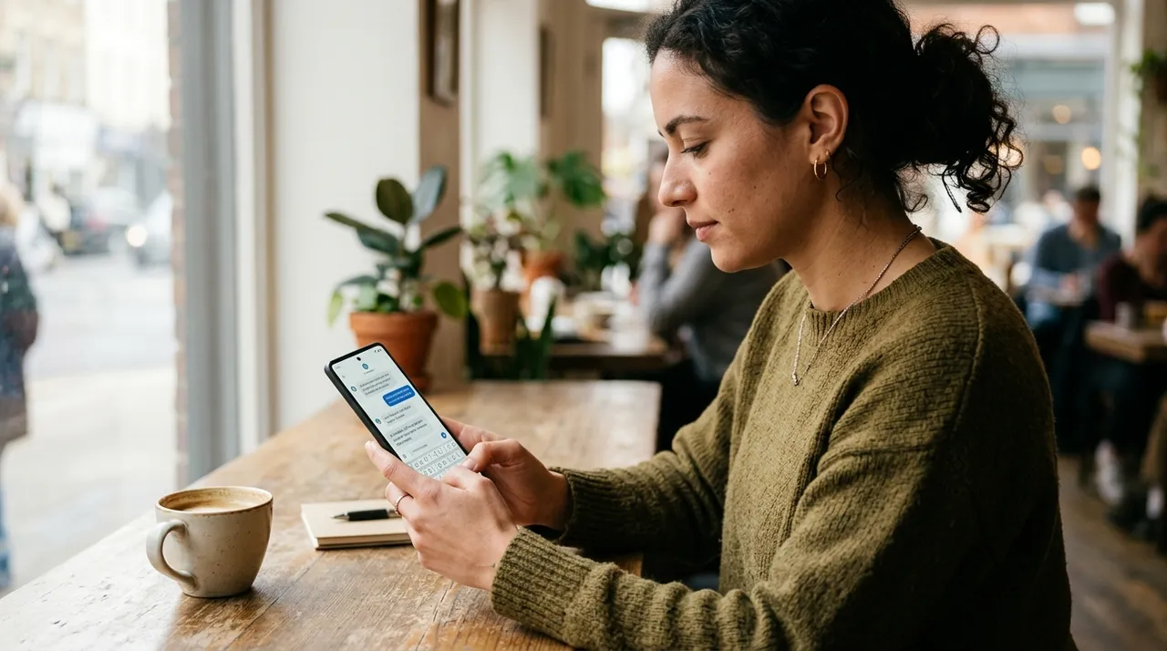 Utilisation de Meta AI dans une conversation WhatsApp