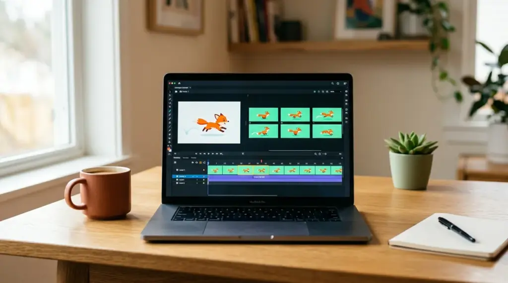 Création d'un GIF animé sur ordinateur