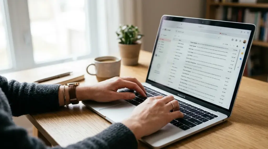 Récupération d'une boîte mail depuis un ordinateur portable