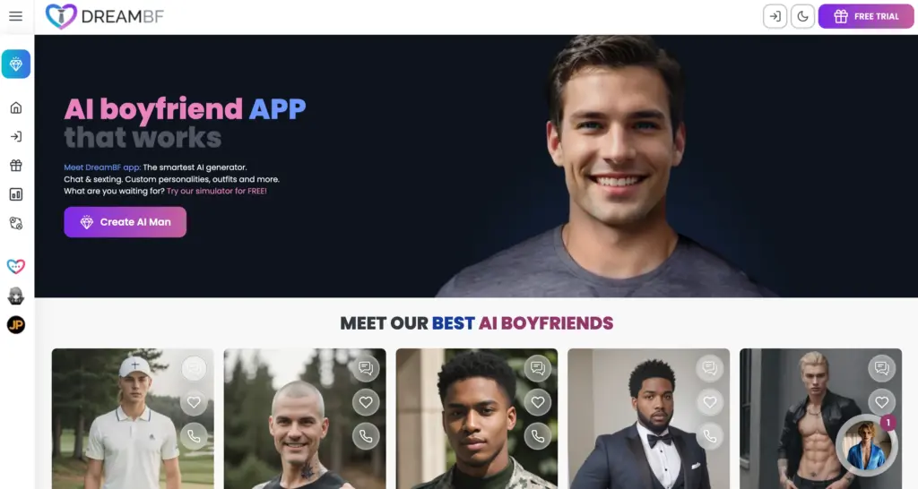 Site web de Dream BF