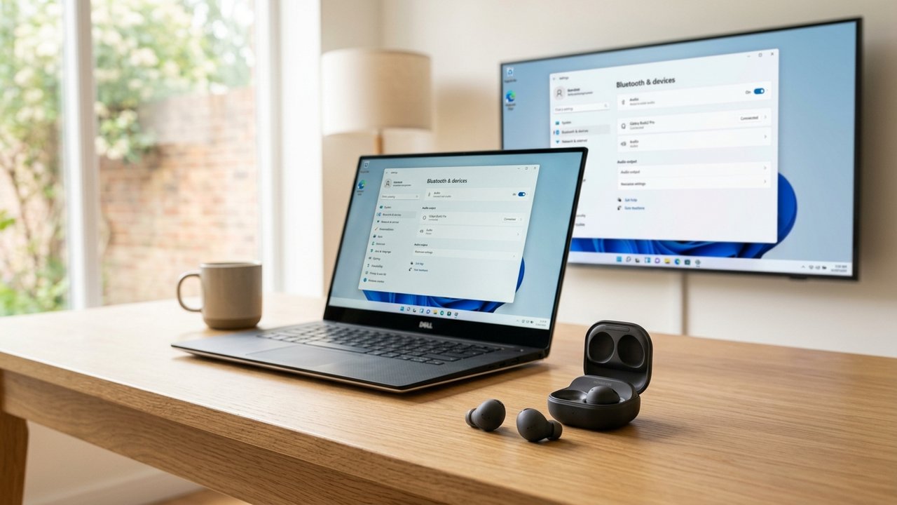 Appairage des Galaxy Buds à un ordinateur et une télévision