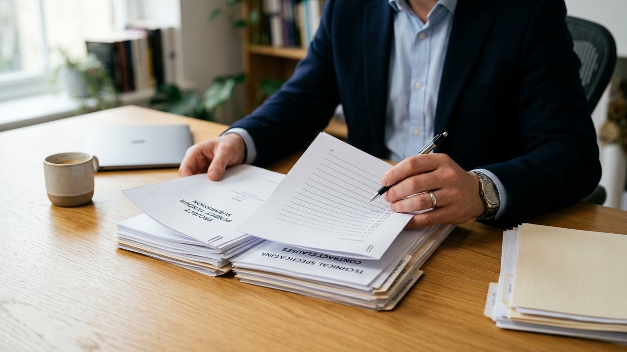 Vérification et relecture du dossier avant dépôt